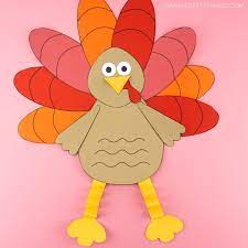Maybe you would like to learn more about one of these? Paper Turkey Craft I Heart Crafty Things
