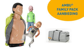 Deze pop wordt gebruikt bij het realistisch oefenen van het reanimeren van een persoon. Vandeputte Medical Goed Voorbereid Van Start Met Reanimatie Trainingen Met Deze Mooie Aanbieding Van Ambu Family Pack Van 1 669 Voor 1 049 Gratis Opbergtas Met Wieltjes En 100 Luchtzakjes Per Pop
