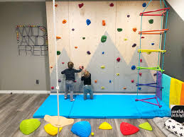 Kids Climbing Wall Playroom In 2020 Climbing Wall Kids Indoor Playroom Indoor Climbing Wall
