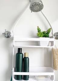 Flex Shower Caddy In 2020 Shower Caddy Shower Organization Plastic Shelves