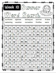It will enormously ease you to see guide 100 summer vacation words answer key as you such as. Summer Word Search Activity Pack Made By Teachers