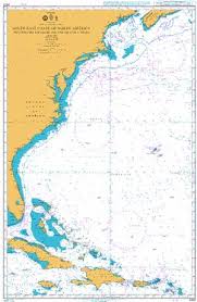 Admiralty Chart 4403 South East Coast Of North America