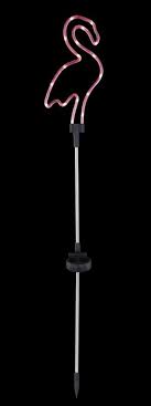 Globo Solarleuchte Erdspitz Mit Flamingo Metall Schwarz Edelstahl Kunststoff Pink Solarleuchten Led Schreibtischleuchte Led Einbauspots