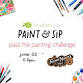 PAINT & SIP: Pass the Painting Challenge