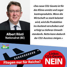 Die flugticketabgabe beträgt zwischen 30 und 120. Svp Schweiz On Twitter Das Co2 Gesetz Wirkt Kontraproduktiv Die Unternehmen Wandern Ins Ausland Ab Wo Die Produktion Zu Tieferen Umweltstandards Erfolgt Deshalb Jetzt Abstimmen Am 13 Juni 2021 Nein Zum Co2 Gesetz Https T Co Qhohx1jsdr