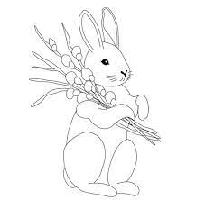 25 Bastelideen Mit Osterhasen Fur Haus Und Garten Malvorlage Hase Vintage Stickmuster Stickereimuster