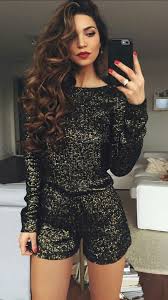 Black And Gold Casual Outfits For Ladies Pin By Laureleverett On Beauty Hair Eve Outfit Fashion New Years Eve Outfits