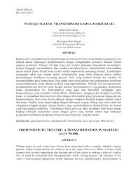 Penilaian tentang 150++ contoh judul skripsi akuntansi perpajakan s1 terbaru yang di publish oleh www.makalah.id. Pdf Puisi Ke Teater Transformasi Karya Marzuki Ali