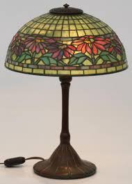 Shop for small poinsettia lamp. Lot Tiffany Studios 14 Inch Poinsettia Table Lamp