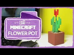 Minecraft Flower Pot Diy Diy Flower Pots Flower Pots Diy Minecraft