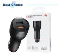 Original Huawei Official SuperCharge Car Charger (Ma W) - Dark grey
