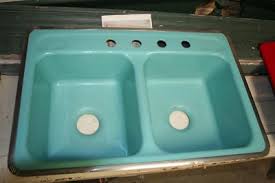 crane turquoise sunny dec kitchen sink