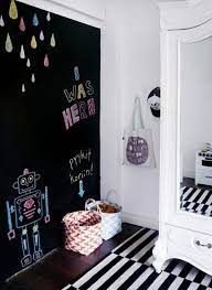 It's an excellent alternative to chalkboard paint and works well with regular chalk. 36 Exciting Ideas To Decorate Kids Rooms With Colored Chalkboard Paint Amazing Diy Interior Home Design