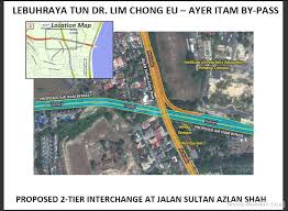 Shimoli g'arbiy pengkalan raja tun uda (buttervortga parom) jalan padang kota lama (the esplanade) batu feringgi pulau tikus persiaran gurney jalan sekolah (birma yo'li). Ayer Itam Lce Expressway Bypass Work To Begin In October Penang Property Talk