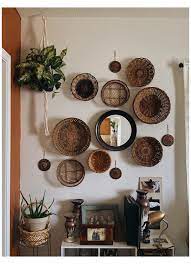 Check spelling or type a new query. Boho Wicker Basket Wall With Hanging Plants Wicker Basket Wall Decor Bedroom Wickerbasketwalldecorb Basket Wall Decor Wicker Basket Decor Baskets On Wall
