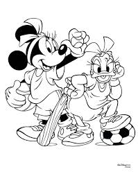 Printable coloring pages of mickey minnie mouse donald daisy duck pluto. Minnie Mouse And Daisy Duck Cartoon Coloring Pages Disney Coloring Pages Coloring Pages