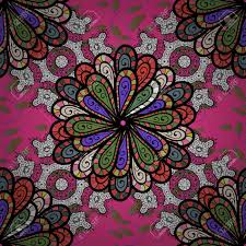 Black pink and white floral wallpaper. Textured Wallpaper Floral Theme In Black Pink And White Colors Royalty Free Cliparts Vectors And Stock Illustration Image 89407150