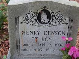 Henry “T Boy” Denson (1932-2000)