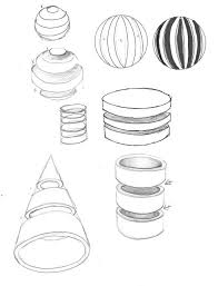Sliced And Diced Form Drawing Form Drawing Art Lessons Elements Of Art