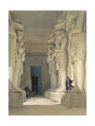 Excavated Temple Of Gyrshe Nubia 19th Century Giclee Print David Roberts Art Com Egypt Egypt Museum Ancient Egyptian