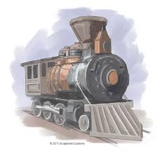 Classic Train Drawings Train Art Train Drawing Railroad Art