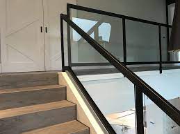 Interior Glass Stair Railing Ot Glass Glass Staircase Railing Glass Railing Stairs Glass Staircase