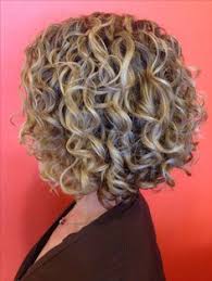 Image Result For Stacked Spiral Perm On Short Hair Short Permed Hair Curly Hair Styles Curly Hair Styles Naturally