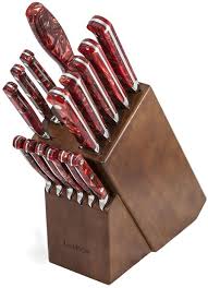 Lamson Fire Forged 16 Piece Block Set Knife Chef Knife Kitchen Knives