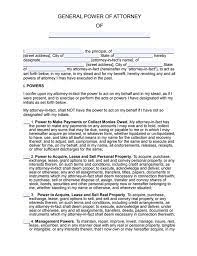 The authority to act on behalf of a person in certain specified matters, such as financial dealings, or in general. General Power Of Attorney Free Poa Form In Pdf Format