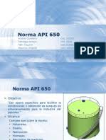 La siguiente es una lista de los principales cdigos y estndares referenciados: Api 650 En Espanol Pdf
