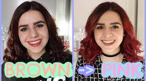 You can add these similar attributes in your indoor garden by growing houseplants with pink streaks, stripes, and smudges to have a dash of rosy hue in your home decor! Brown To Pink Hair Schwarzkopf Colour Xxl Emily Anna Youtube
