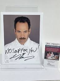 Larry Thomas “No Soup For You ” SIGNED 8x10 Photograph SEINFELD JSA