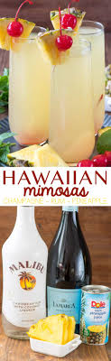 There are pleny of delicious drinks to make with malibu rum. Hawaiian Mimosas Crazy For Crust