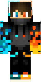 Fire And Water Boy Nova Skin Minecraft Skins Skin Nova Minecraft Skins Boy