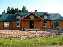 Pole Barn Houses Oregon Pole Barns Pole Post Frame Buildings Pacific Northwest Barn Style House Pole Barn Homes Barn House