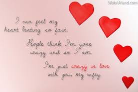 I feel blessed to be taken by the most beautiful wife in the world. 20 Romantic Love Images For Wife With Sweet Quotes I Love Text Messages