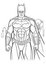 Superheroes and comic characters have been popular as coloring page subjects since the very beginning. Coloring Pages Printable Batman Coloring Page