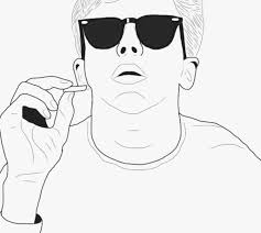 Anime Boy Black And White Outline Tumblr Outline Boy Menino De Anime Desenhos Meninas