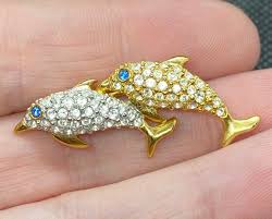 vintage swarovski brooches