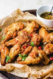 Air fryer chicken wings 10qt powerxl vortex airfryer oven syberg's famous wings sauce. Thai Chicken Wings In Air Fryer Paleo Whole30 Keto I Heart Umami