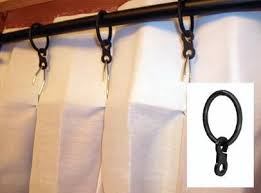 Plus learn an easy way to hang flat panel curtains. Curtain Rings Curtains Custom Made Curtains Curtain Rods