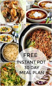 Free 30 Day Instant Pot Meal Plan Slap Dash Mom Instant Pot Recipes Pot Recipes Healthy Instant Pot