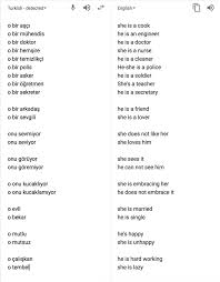 Yandex.translate works with words, texts, and webpages. Alex Shams On Twitter Turkish Is A Gender Neutral Language There Is No He Or She Everything Is Just O But Look What Happens When Google Translates To English Thread Https T Co Efnahyihof