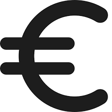 Currency, euro european euro sign euro european currency. Euro Symbol Free Icon Of Material Rounded