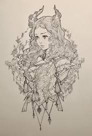 Hand Drawn One Of A Kind Drawing Black Ink On Heavy Grade High Quality Ivory Paper Original Ink Drawing Original Ink Drawings