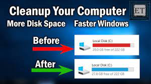 How To Clean C Drive And Speed Up Windows 10 - Youtube