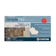 The home depot, inc., commonly known as home depot, is the largest home improvement retailer in the united states, supplying tools, construction products, and services. Custom Building Products Simplemat 10 Sq Ft Tile Setting Mat Sm10r1 The Home Depot