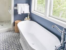 The classic blue tile for bathroom floor. 6 Bathroom Tile Ideas For Your Next Project Tileist By Tilebar