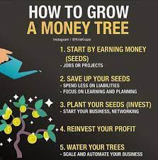 Who Says Doesn T Grow On S Invest Moneymaking Success Planning Future Timeismoney Entrepre Money Management Advice Business Money Money Management