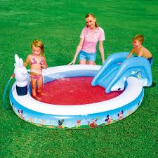 Anda bisa mencari produk ini di toko online yang mungkin jual kolam renang balon anak. Jual Kolam Renang Anak Perosotan Bestway Disney Club House 91014 Cek Harga Di Pricearea Com